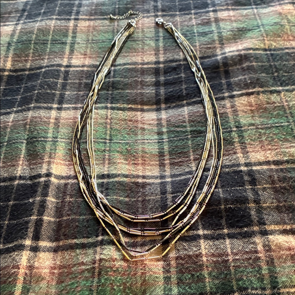 Coldwater Creek Multi Strand Necklace